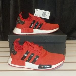 Girls Adidas NMD R1 J Running Shoes